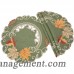 Xia Home Fashions Delicate Leaves Embroidered Cutwork Fall Placemat XIAH1925